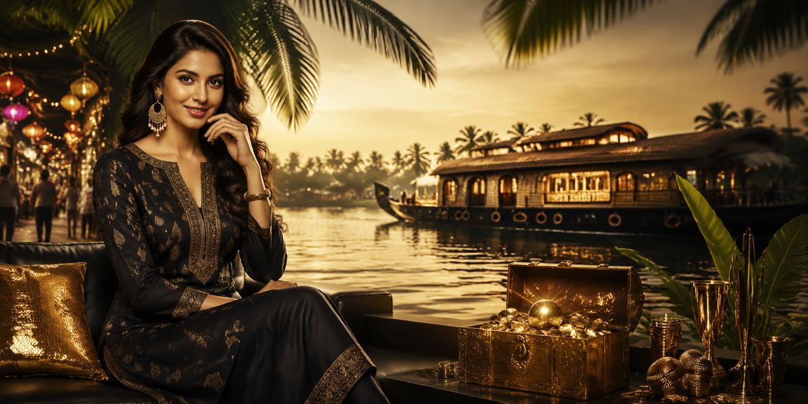 Mobile bettors placing live Aviator bets in Kerala's backwaters